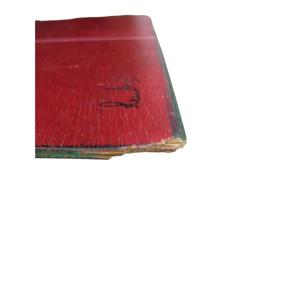 Kakadu Hand Painted Half Circle Wood Wall Art Signed 20 x11 in Design Decor READ - Picture 5 of 12